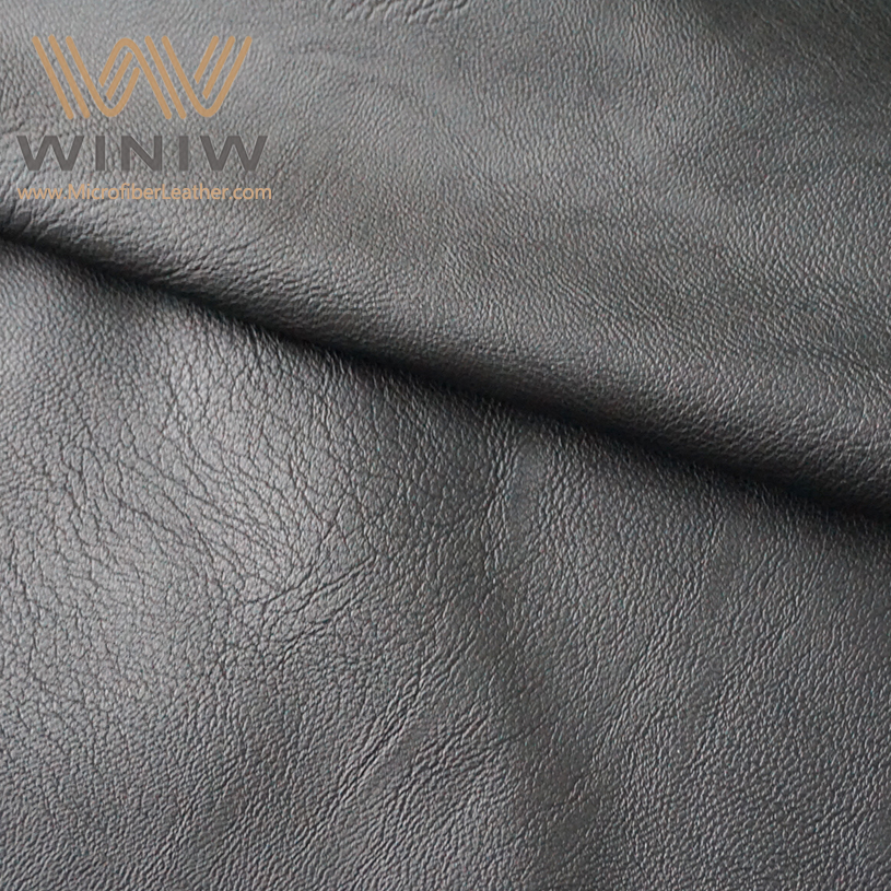 Breathablity PU Faux Leather Fabric For Garments