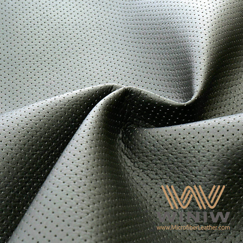 Perforated Microfiber Leather For Auto