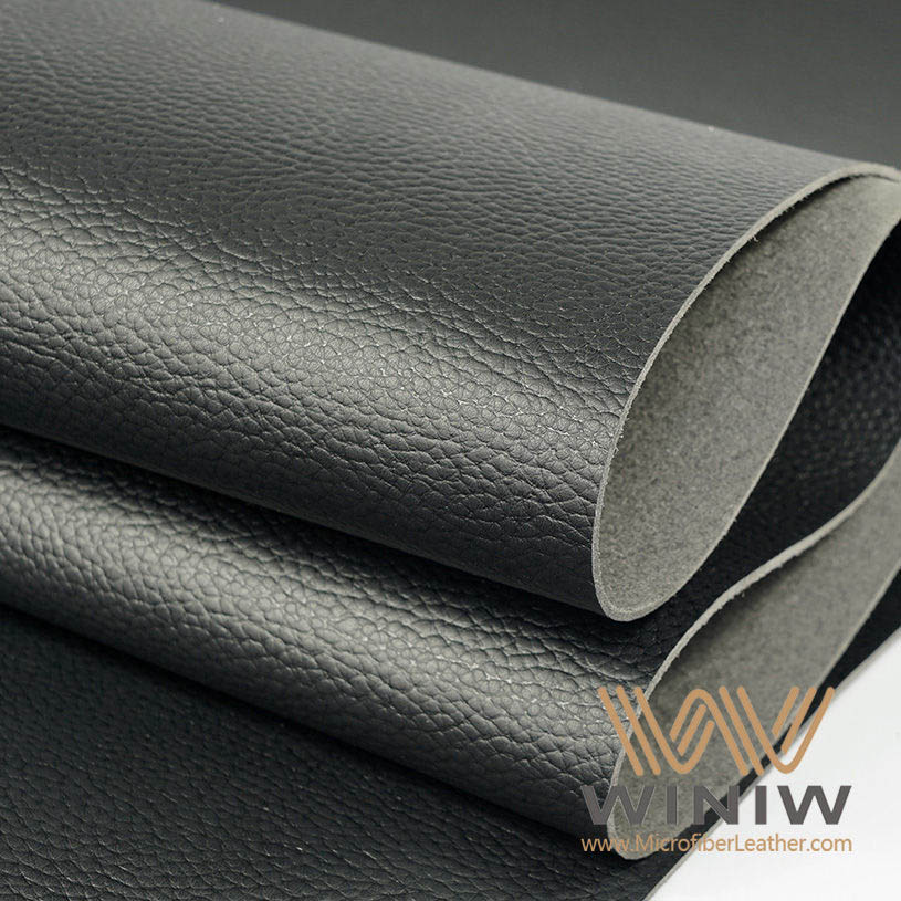 Litchi Pattern Microfiber Leather