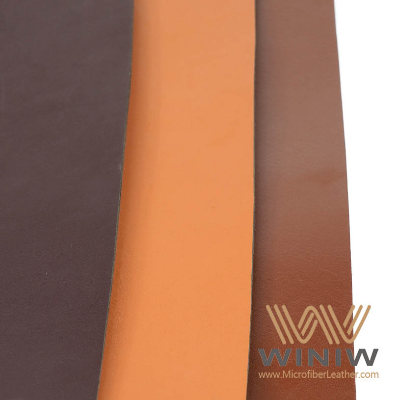 Thick PU Leather Fabric Material