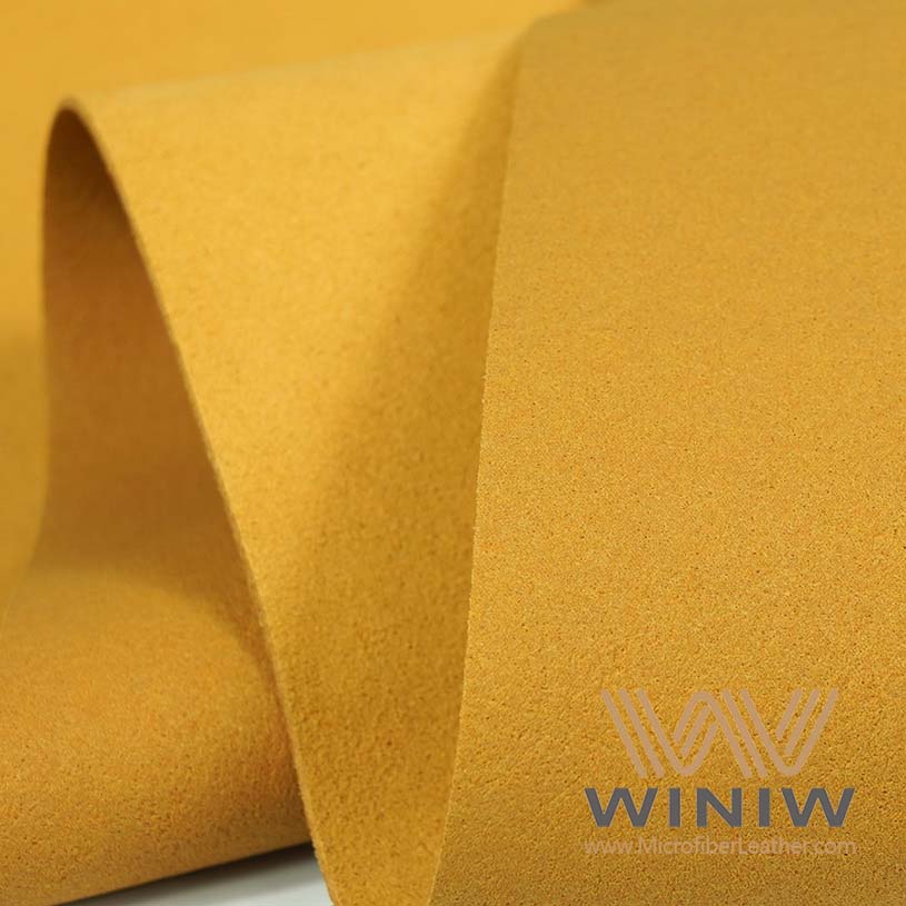Recyclable And Good Air Permeability Faux PVC Microfiber Leather Fabric For Shoes